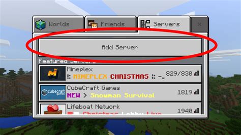 How To Join A Minecraft Pocketbedrock Edition Server Knowledgebase