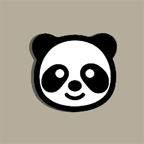 Pandaclipartfaceanimalsticker Free Image From