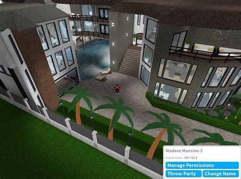 Building second story and stairs with phone subscriber request. A Modern House In Bloxburg - Zion Star
