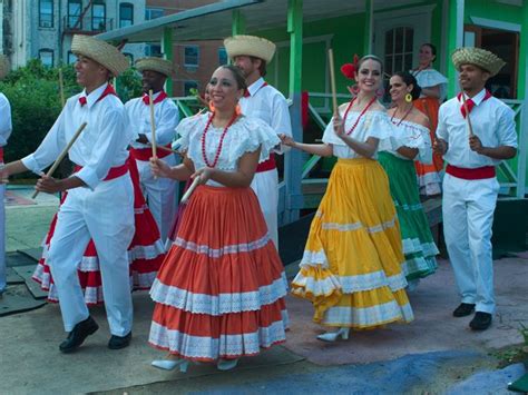 Repetoire Of Dance Performances Puerto Rico Clothing Traditional