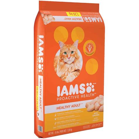 <br /> <br />purina friskies indoor saucy seafood bake with garden greens in sauce is formulated to meet the nutritional levels established by the aafco cat food nutrient profiles. Iams Original w/Chicken Cat Food - 16 lb. | ThatPetPlace.com