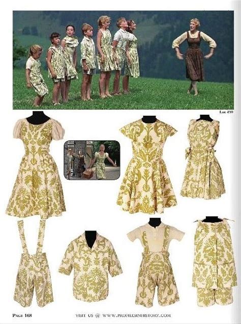 The Largest Sound Of Music Costume Collection Ever Sold Sound Of Music Costumes Sound Of