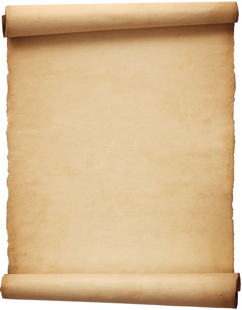Blank Scroll Template Clip Art Library
