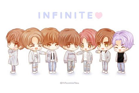 Infinite Seven Charms Infinite Chibi Anime Wallpaper