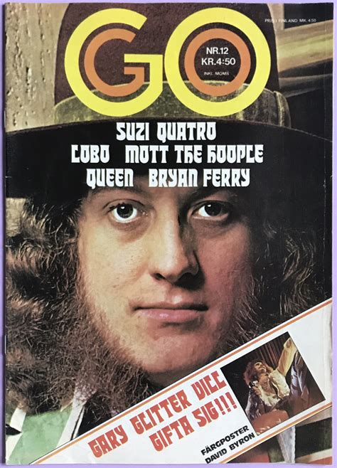 Nostalgipalatset Go Magazine No 12 1974 Slade Noddy Cover