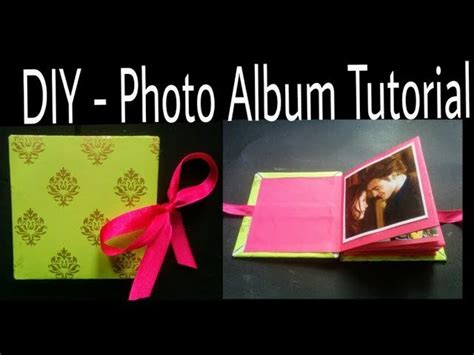 Diy Photo Album Tutorial How To Make Photo Album Handmade Photo Album
