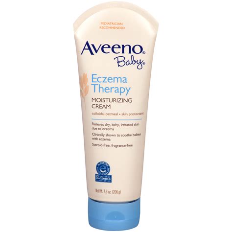 Aveeno Baby Eczema Therapy Moisturizing Cream Fragrance Free 73 Oz