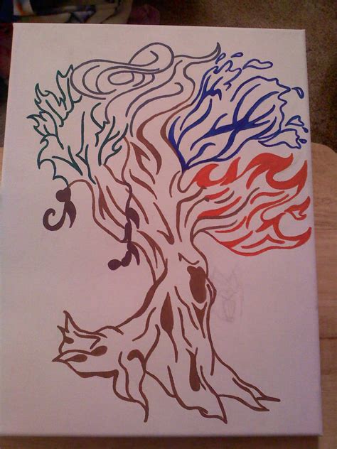 Elemental Tree 1 By Firegodess18 On Deviantart