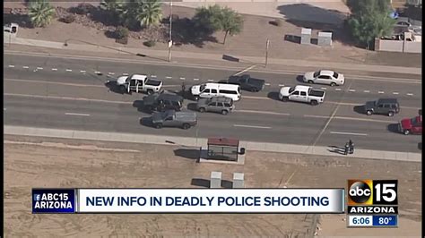 Suspect Dead After Officer Involved Shooting In Tolleson