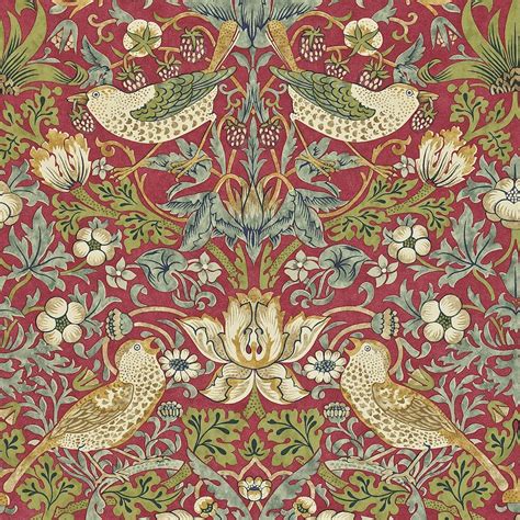 Free Download William Morris Co Archive 2 Wallpapers Strawberry Thief
