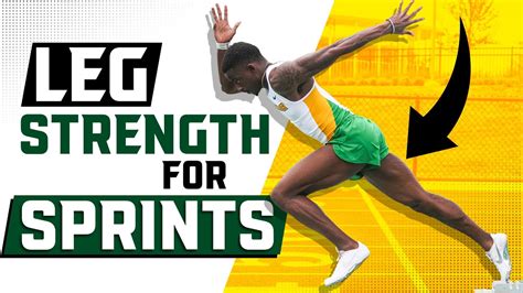 Top 5 Lower Body Strength Exercises For Sprinting Youtube