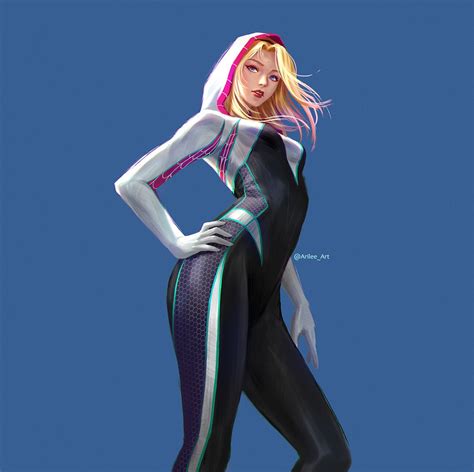 cosmic spider man spider gwen art marvel spider gwen silk marvel hq marvel marvel