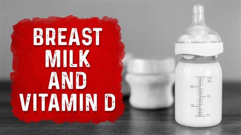 Breast Milk And Vitamin D Deficiencies Subclinical Rickets Drberg