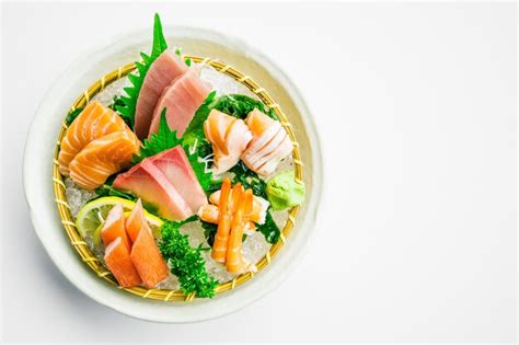 Premium Photo Mixed Sashimi Set