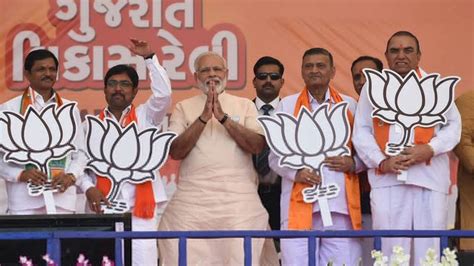 Narendra Modi On Two Day Gujarat Visit From Sunday To Address Seven