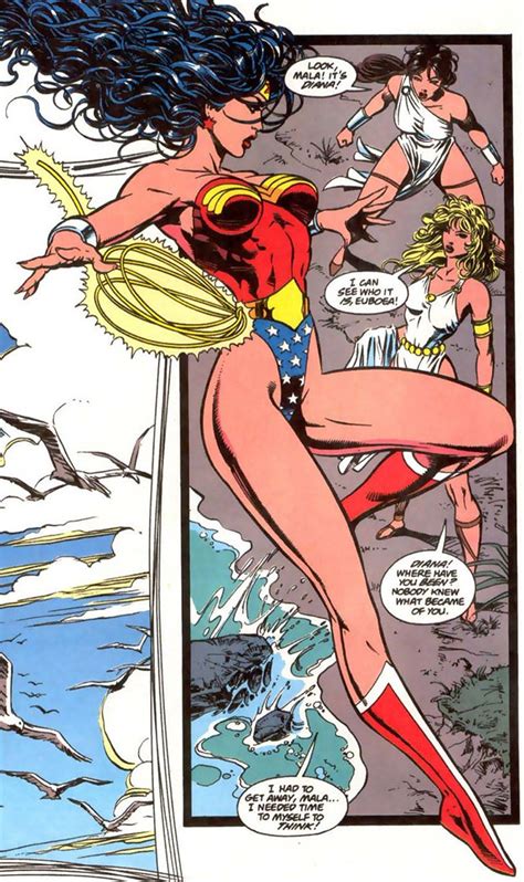 DC In The 80s Mike Deodato S Wonder Woman In The Extreme 90s