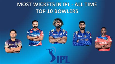 Top 10 Bowlers In Ipl Most Wickets In Ipl All Time Records Purple