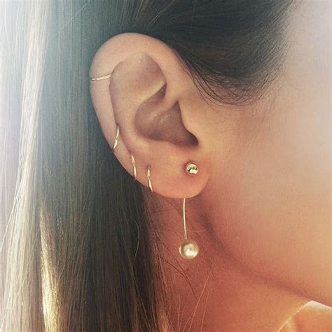 10 Unique And Beautiful Ear Piercing Ideas From Minimalist Studs To