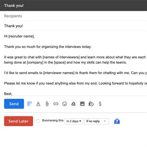 How To Write An Email To A Company For Job