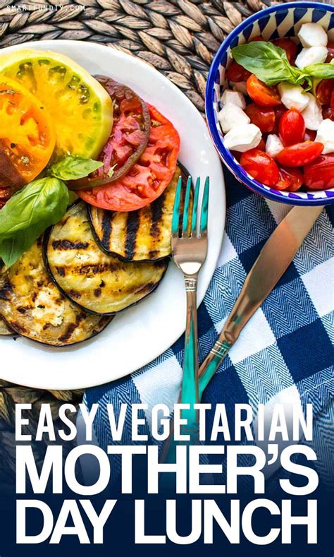 Grilled Eggplant And Heirloom Tomato Salad Recipe A Mothers Day Lunch