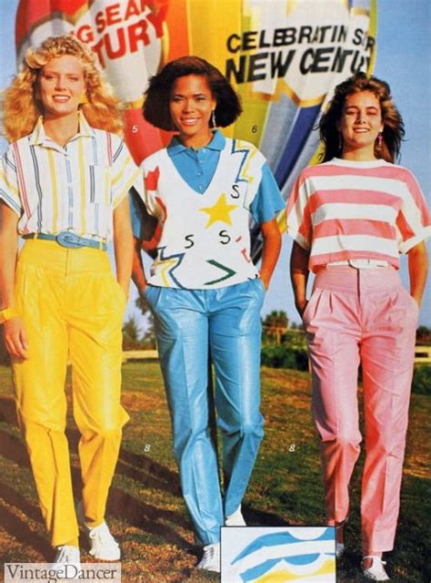 1980s Women Fashion Trends