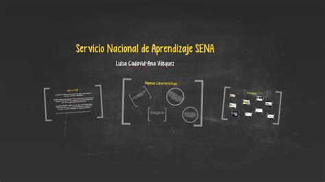 Servicio Nacional De Aprendizaje Sena By Ana Vásquez