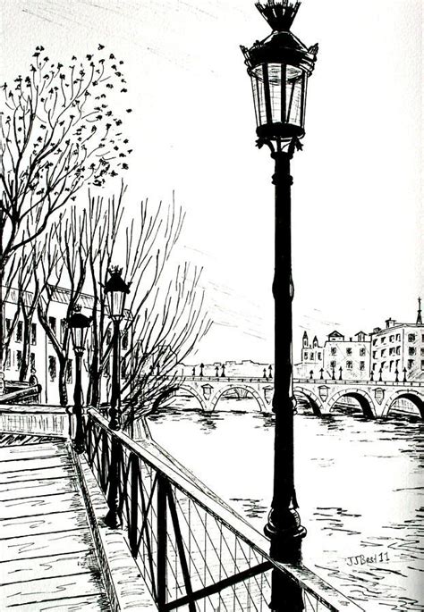 How To Draw A Street Light At How To Draw