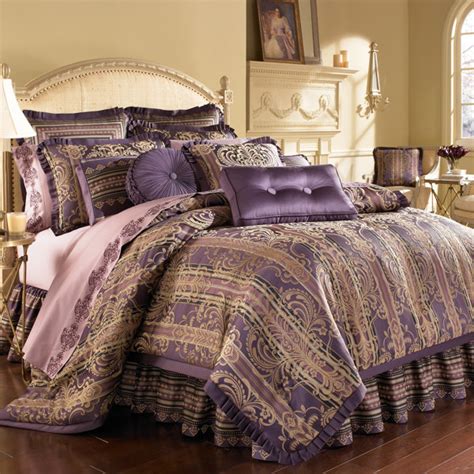 Purple And Gold Comforter Sets