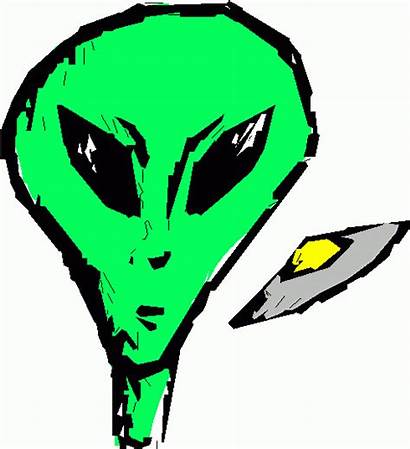 Alien Clipart Clip Fiction Science Spaceship Ship