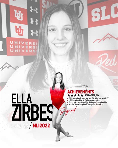 utah gymnastics on twitter from stillwater mn please welcome ella zirbes to the red rocks