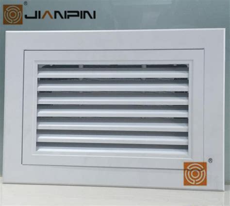 This louvered/vented access door comes standard with vents/louvers with the option of key locks, neoprene gasket, and even stainless 180° application: China Aluminum AC Register Louvers Ceiling Vent Covers ...