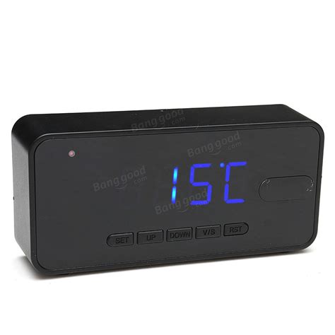 64gb Hd 1080p Pir Clock Camera Motion Sensor Hidden Camre Clock Alarm
