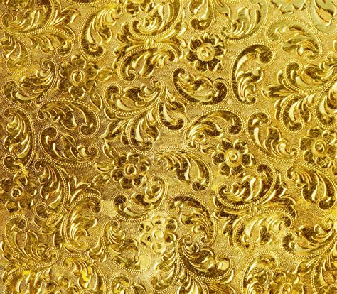 Golden Pattern Wallpaper