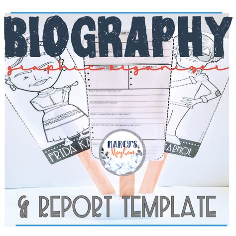 Biography Poster Template