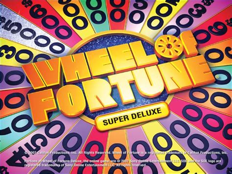 Download Wheel Of Fortune Super Deluxe Windows My Abandonware