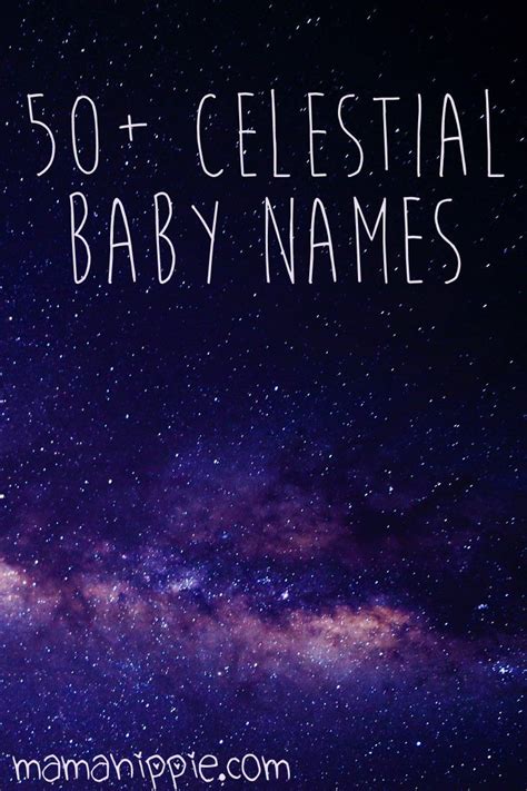 50 Celestial Baby Names Artofit