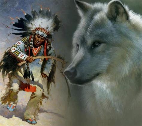 Native American Art Native American Wolf Native American Wisdom