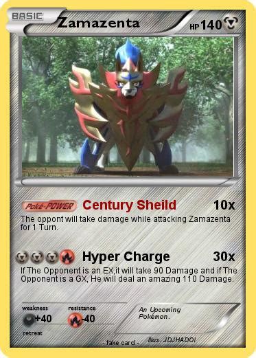 Pokemon booster boxes, packs, decks, single cards, tins, and much more are always in stock at dave and adam's. Pokémon Zamazenta 6 6 - Century Sheild - My Pokemon Card