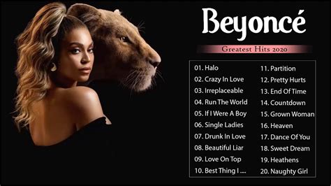 Best Of Beyoncé Beyonce Greatest Hits Beyoncé Playlist 2020☘ Youtube