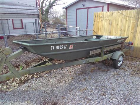 Alumacraft 12ft Flat Bottom John Boat For Sale In Farmersville Tx