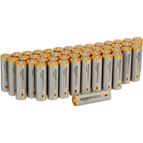 Amazonbasics Aa Performance Alkaline Batteries 48 Count Packaging