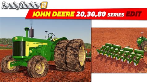 Fs19 John Deere 203080 Series 494 694 894 Planters Edit