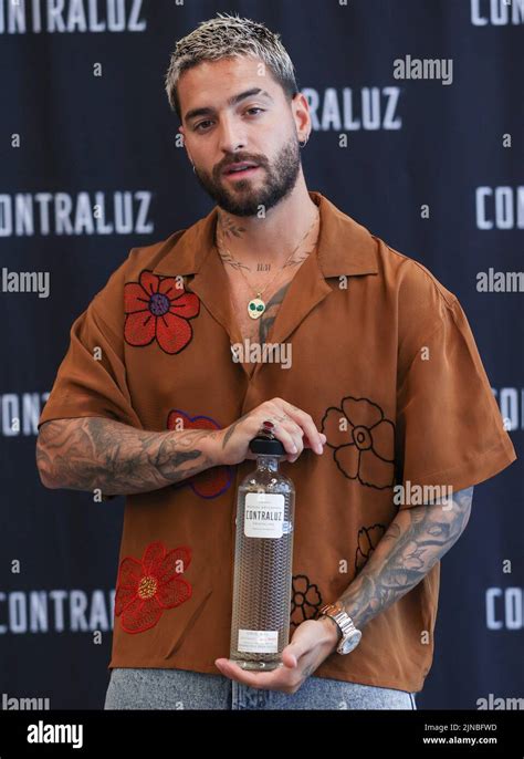 New York Ny Usa Th Aug Maluma At A Public Appearance For