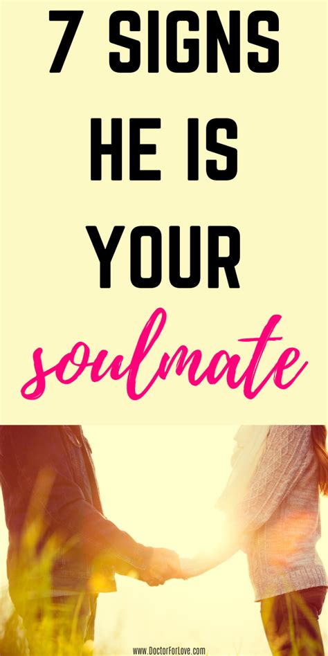 7 sure signs he is your soulmate soulmate soulmate connection relationship help