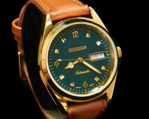 1970s Vintage Citizen Automatic Men S Gold Watch • Hand Built Custom Mod Restoration • Choice Of