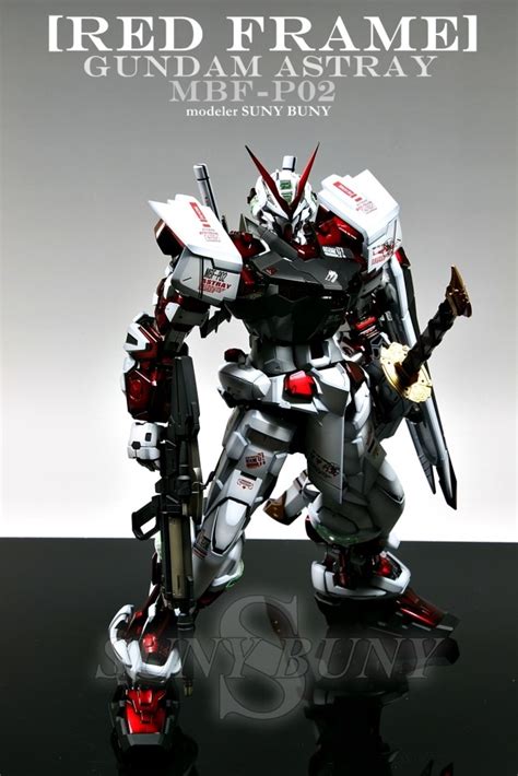 Gundam Guy Pg 160 Mbf P02 Gundam Astray Red Frame Painted Build