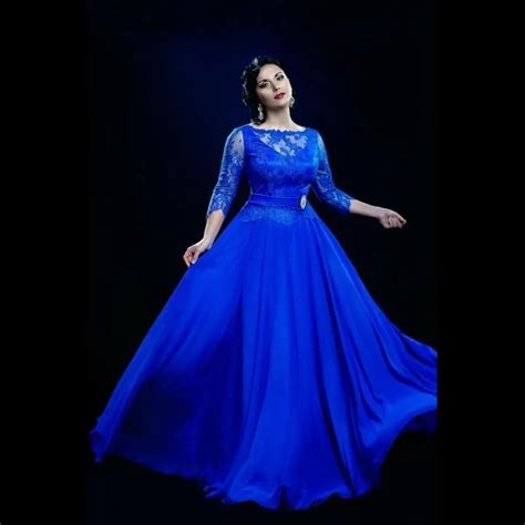 Buy Plus Size Royal Blue Prom Gowns Special Occasion
