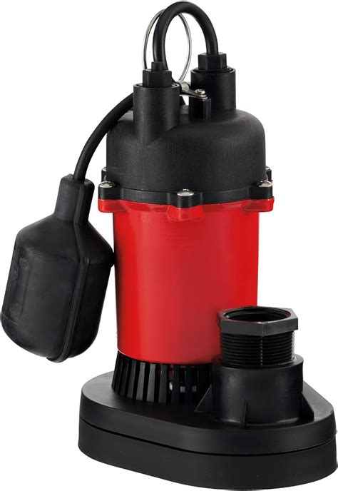 Red Lion Rl Sp T Volt Hp Gph Aluminum And Thermoplastic Sump Pump With Tethered