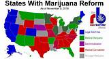States With Legal Marijuana Use