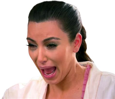 Kim Kardashian Crying Overal